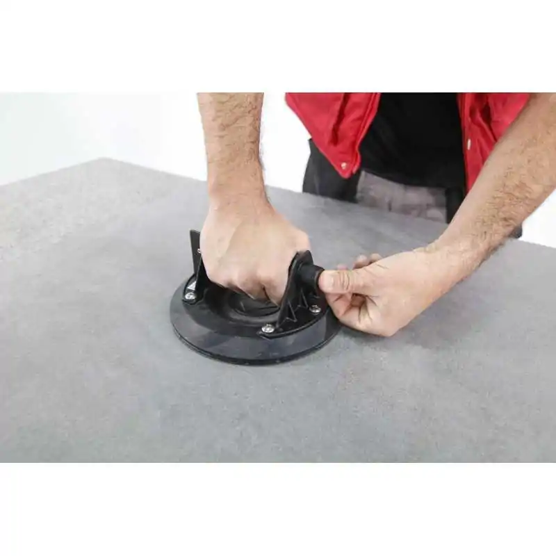 Ventosa vacuum rubi piastrellista 110 kg con pompa per vuoto ø 200 Ventosa vacuum rubi piastrellista 110 kg con pompa per vuoto ø 200