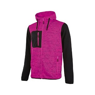 Felpa u-power rainbow fucsia