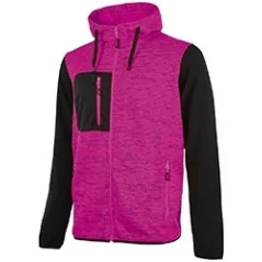 Sweat-shirt u-power rainbow fucsia