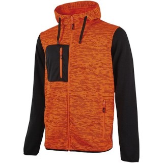 Felpa u-power rainbow arancio