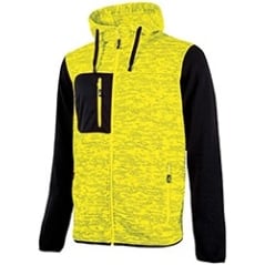 FELPA U-POWER RAINBOW GIALLA
