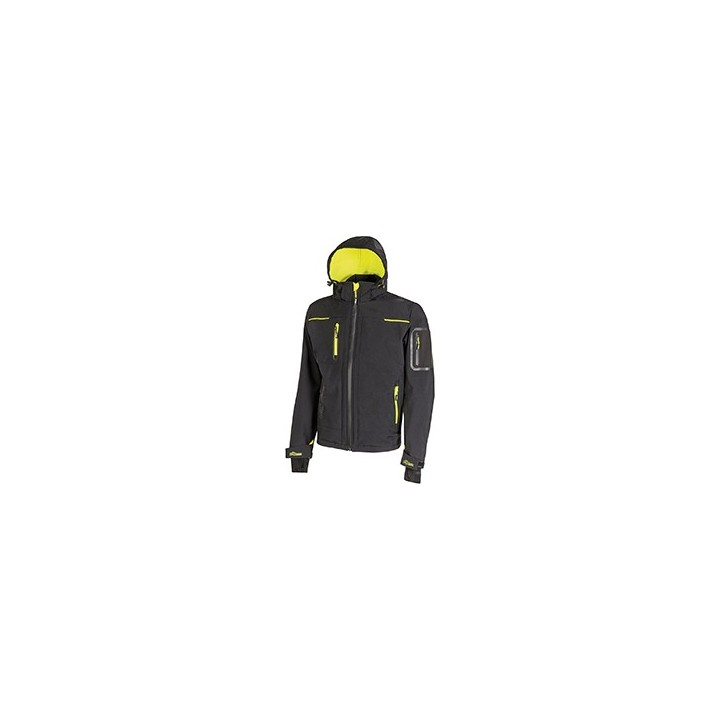 Vestes sparco hoodie sweat à capuche blanc u-power space black