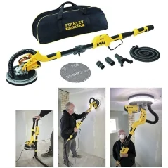 Ponceuse murale extensible stanley d.225 750w