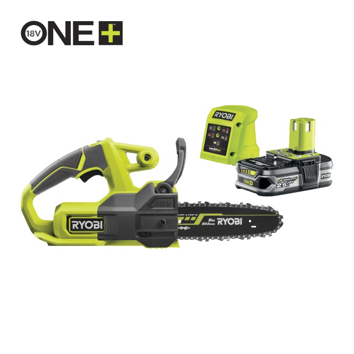 Elettrosega compatta 18v (1x 2.5ah), barra 20cm