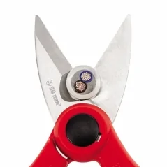 Ciseaux d'électricien - lames en acier inoxydable usag