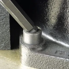 Jeu de 9 clés mâles hexagonales longues rotule sphérique usag