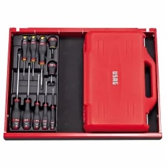 Assortiment en boîte modulaire avec douilles hexagonales (100 pcs) usag Assortiment en boîte modulaire avec douilles hexagonales (100 pcs) usag