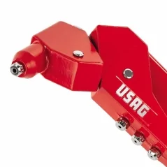 Riveteuse a tete reglable usag