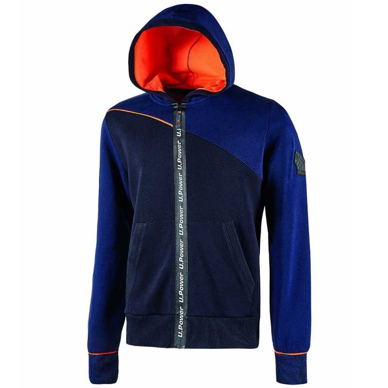 Felpa u-power jupiter blu