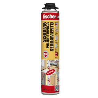 Schiuma poliuretanica serramento pup w 750 pistola fischer