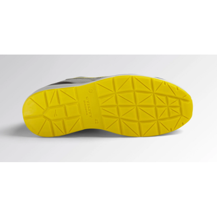 Scarpa di sicurezza DIADORA Run Net Airbox Low vista laterale in pelle scamosciata