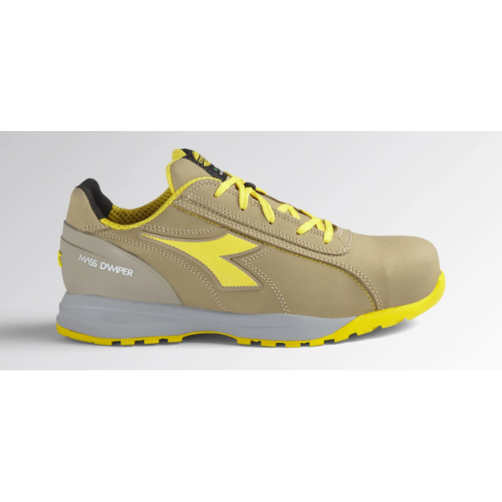 Utility Diadora Low Run II Low S3 SRC ESD werkschoen voor dames en heren, zwart, 43 EU