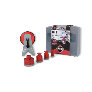 Kit trepans diamant drygres rubi