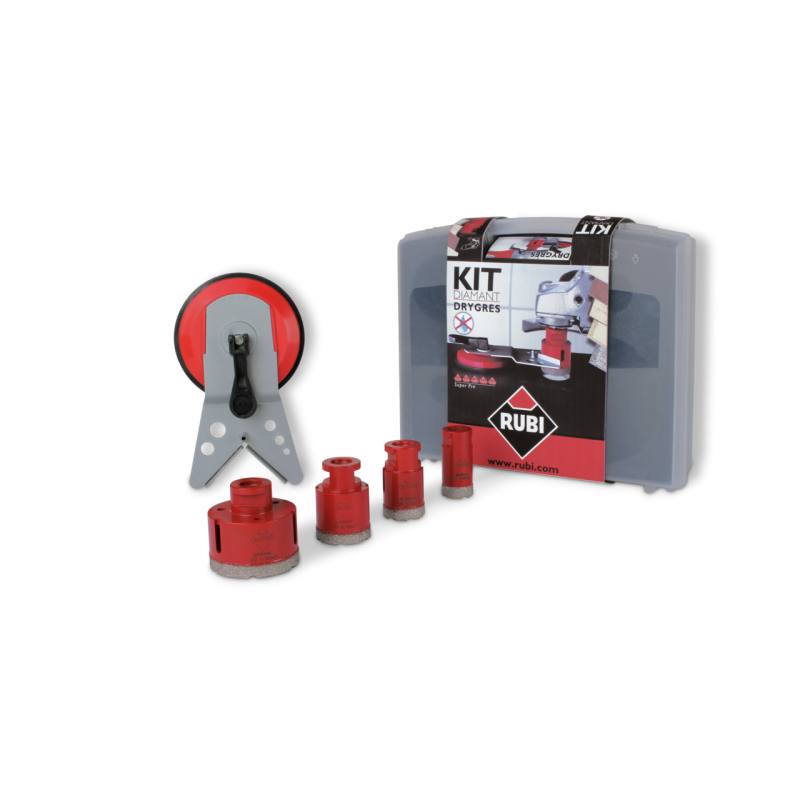 Kit trepans diamant drygres rubi