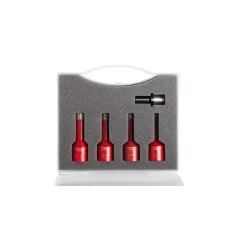 Kit trepans diamant mini drygres rubi