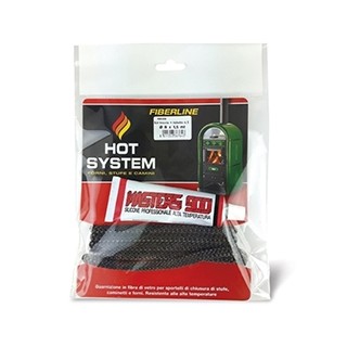Joint verre cordon poêles §10 mt 1,5 + silicone 60ml