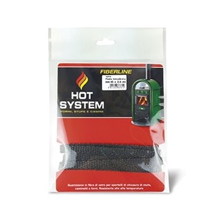 Corda stufe guarnizione vetro piatta adesiva mm.10 mt 2,5