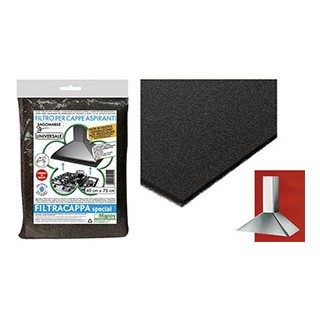 Filtro per cappa special nero cm.40x75