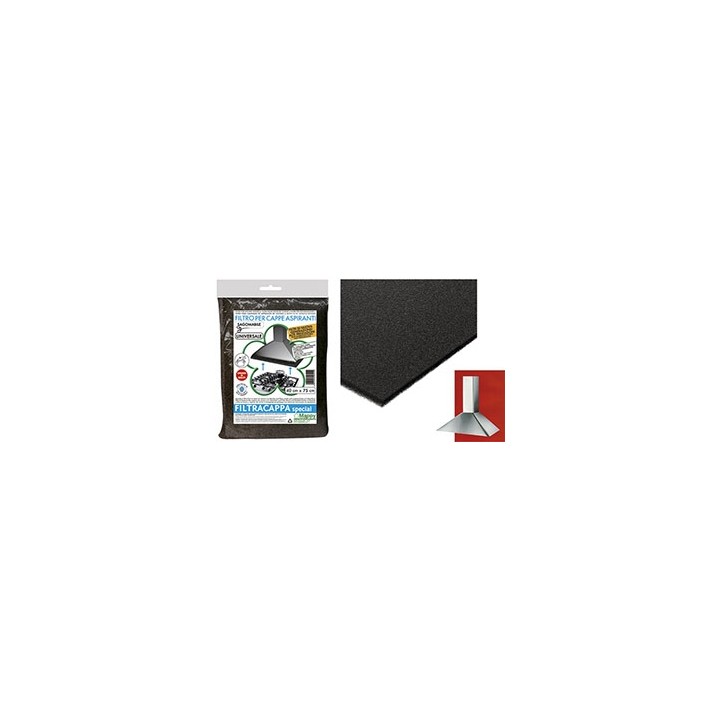 Filtre pour hotte special noir cm.40x75