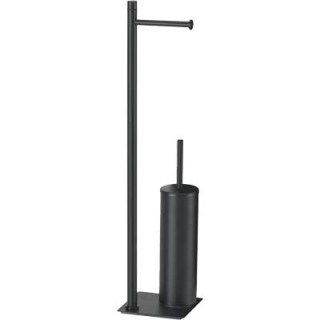 Piantana porta rotolo - scopino trilly nero