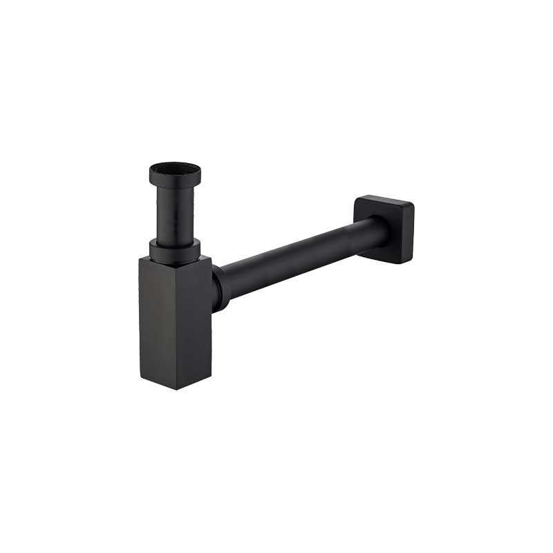 Sifone arredo quadro nero 1" 1/4 x 32