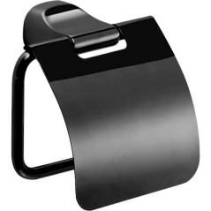 Porta rotolo chiuso stelvio nero