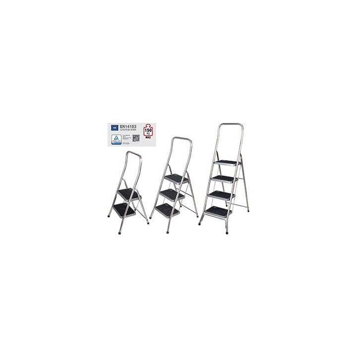 Sgabello facal alluminio super/f gr 4