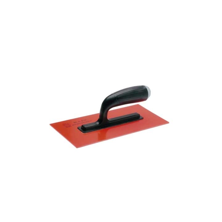 Truelle lisse avec manche plastique pavé 28x13 mm