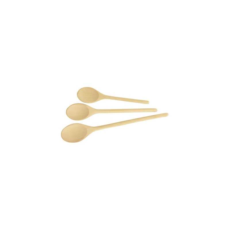 Set 3 cuilleres ovales 'woody' 20 cm - 25 cm - 30 cm