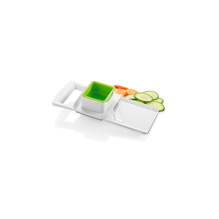 Mandoline coupe-légumes lame réglable 'handy' 28x12 cm