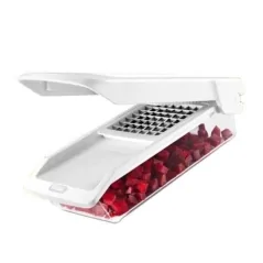 Tescoma cubes trancheuse avec plateau pratique