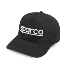 Cappellino suede sparco nero