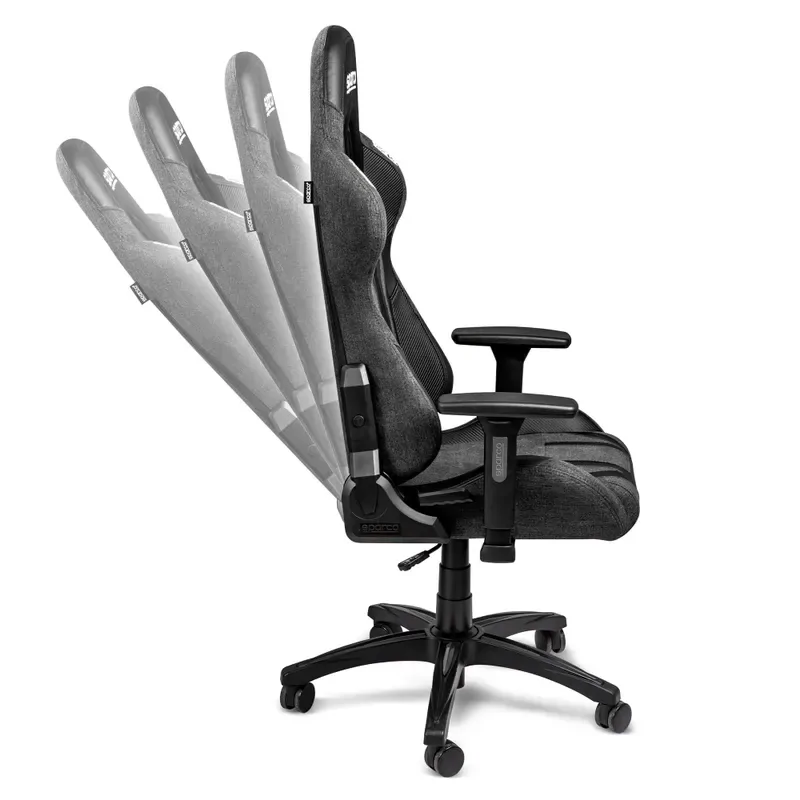 Chaise de bureau sparco torino noir