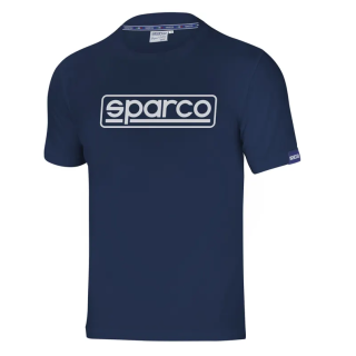 T-shirt frame sparco blu marine