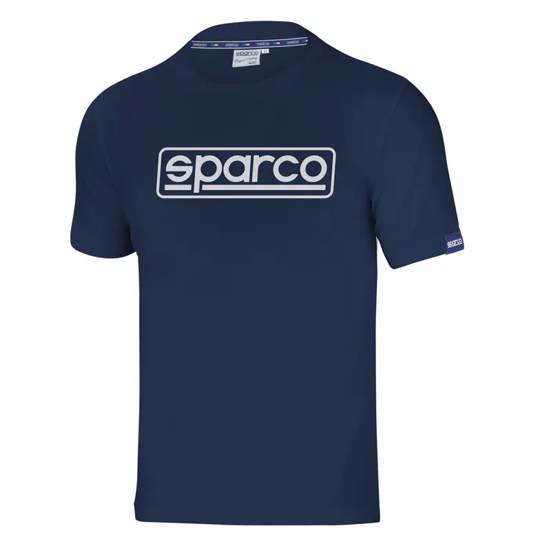 T-shirt frame sparco blue marine
