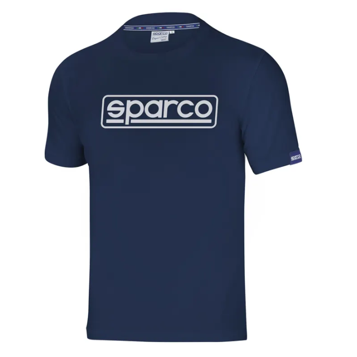T-shirt frame sparco blu marine
