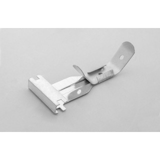 Gancio con molla serie “plus” per profilo da soffitto 27/50 mm - bordi arrotondati