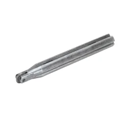 Molette ø 8 mm silver rubi