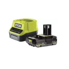 Batterie + chargeur ryobi one+ rc18120-120c, 18v, 2ah