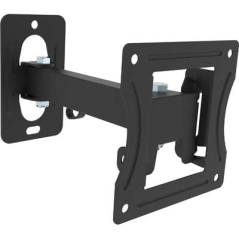 SUPPORTO A PARETE PER TV DUE SNODI '13-28' Per schermi da 13" a 28"