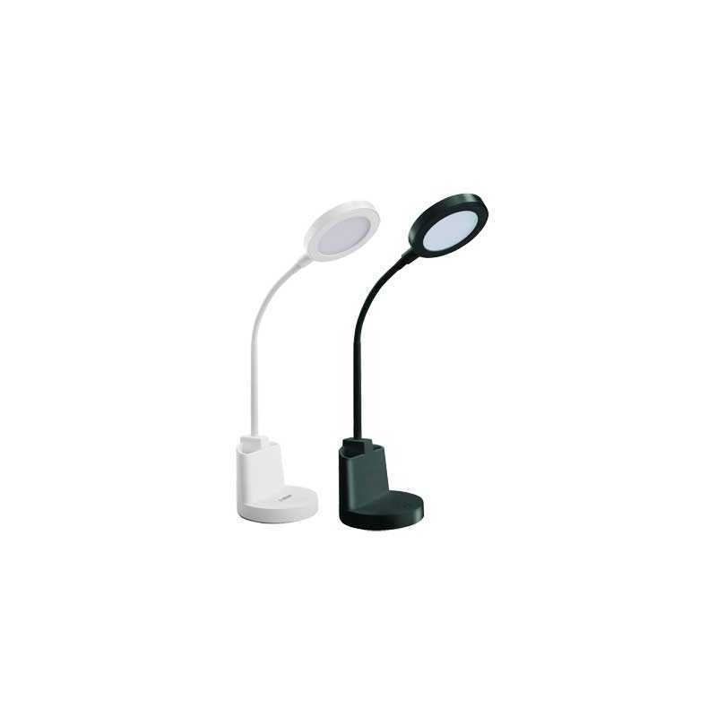 Lampada da tavolo a led 'swan 2' col. bianco