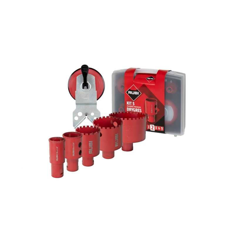 Kits de trépans diamantés drygres premium