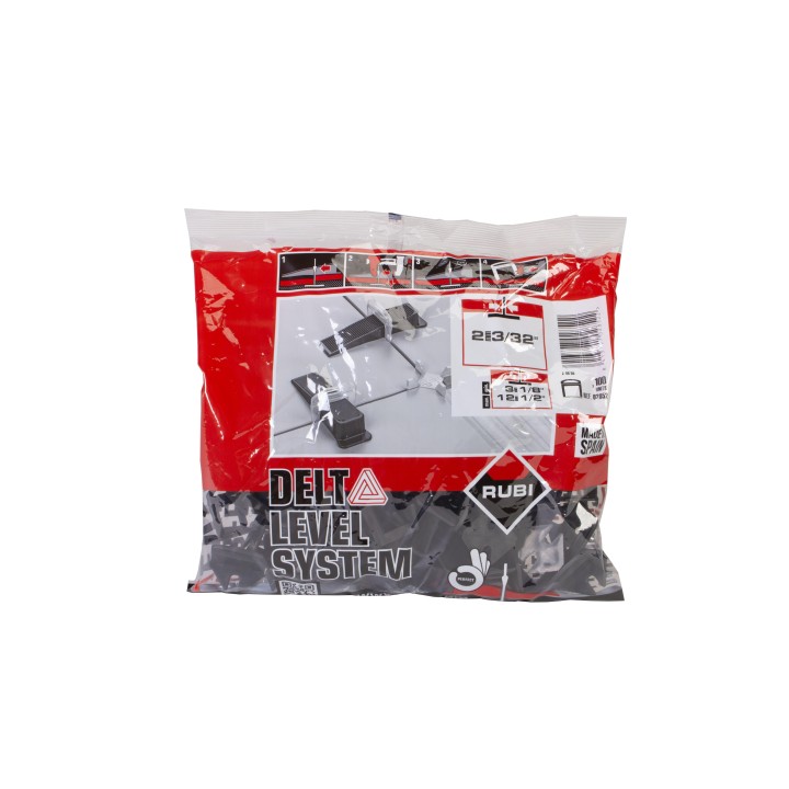 Distanziatori livellanti tiranti  delta level system 2 mm / 3-12 mm 100pz