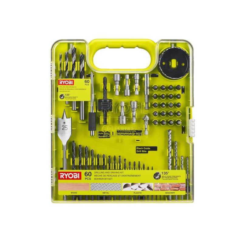 Kit 60pz foratura e avvitatura  RAKDD60