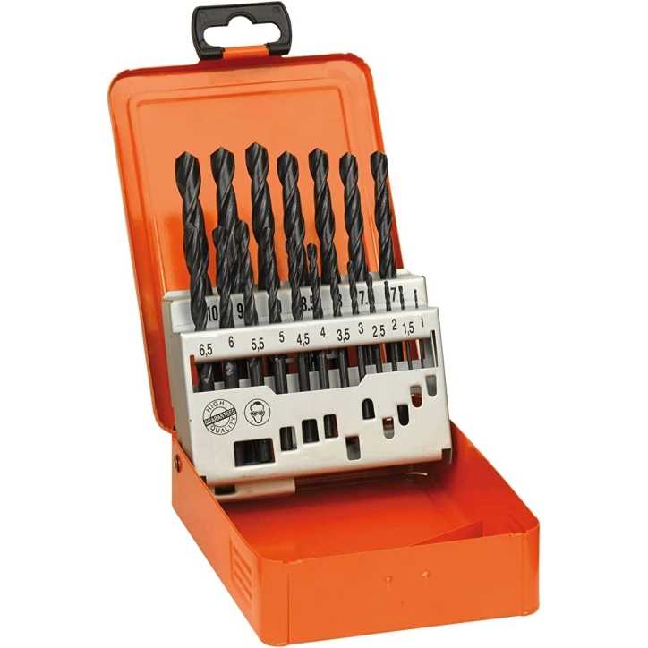 Set 19 Punte Da Trapano Metabo HSS-R Per Metallo - In Cassetta Metallica, Diametri 1-10.5mm - Foto 9
