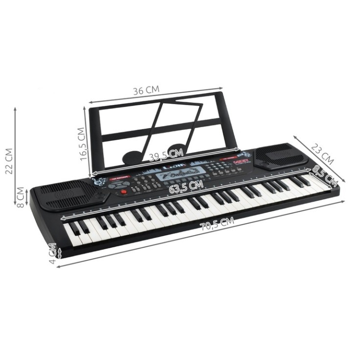 Tastiera - organo elettronico 54 tasti k8238