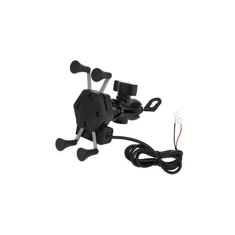 Portacellulare da moto con caricabatteria Portacellulare da moto con caricabatteria