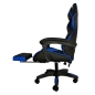 Sedia da gaming nera e blu Sedia da gaming nera e blu