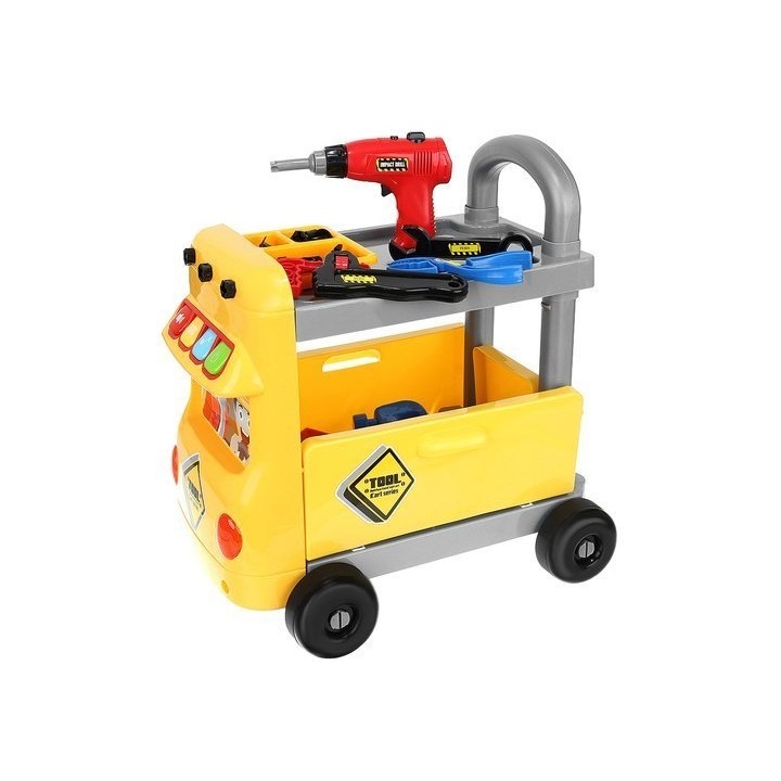 Trolley porta attrezzi gioco per bambini