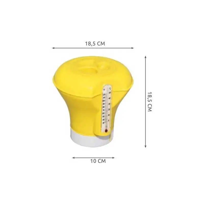 Dispenser di prodotti chimici piscina con termometro bestway 58209